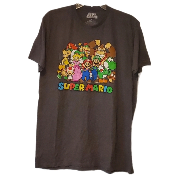 Nintendo Other - Men's Super Mario tee Large NEW